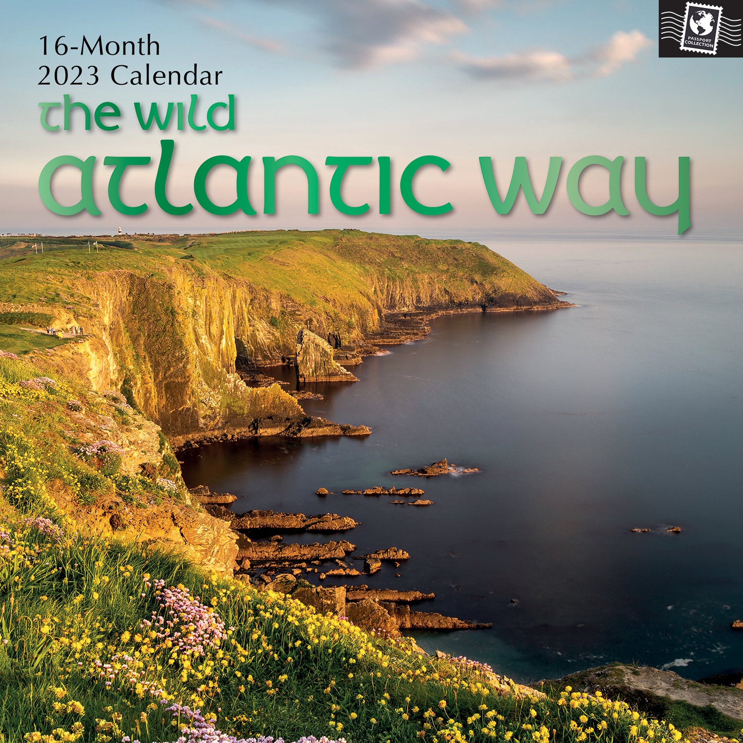 The Wild Atlantic Way - 2023 Square Wall Calendar 16 Month Planner New Year Gift - Zmart Australia
