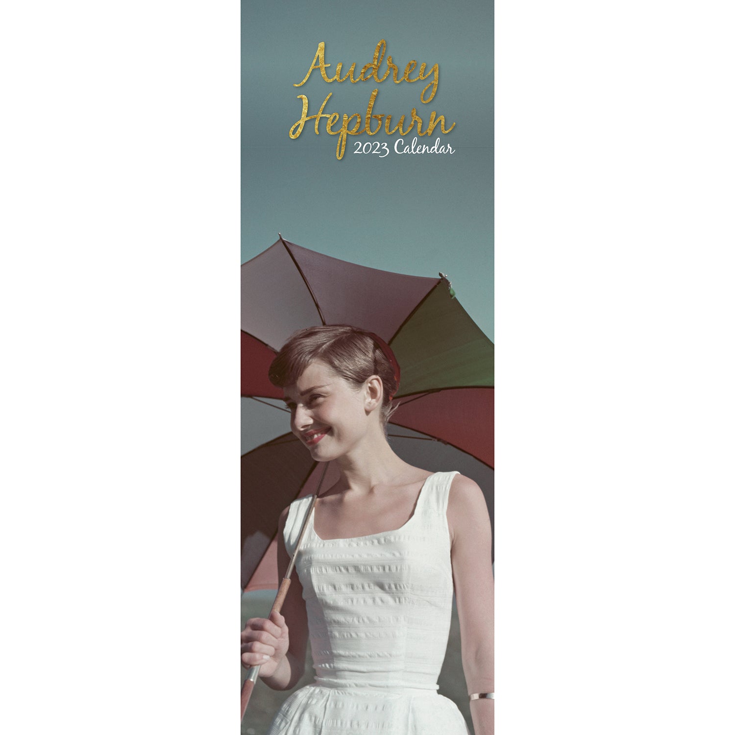 2023 Audrey Hepburn - Slimline Slim Wall Calendar Hanging Planner New Year Gift - Zmart Australia