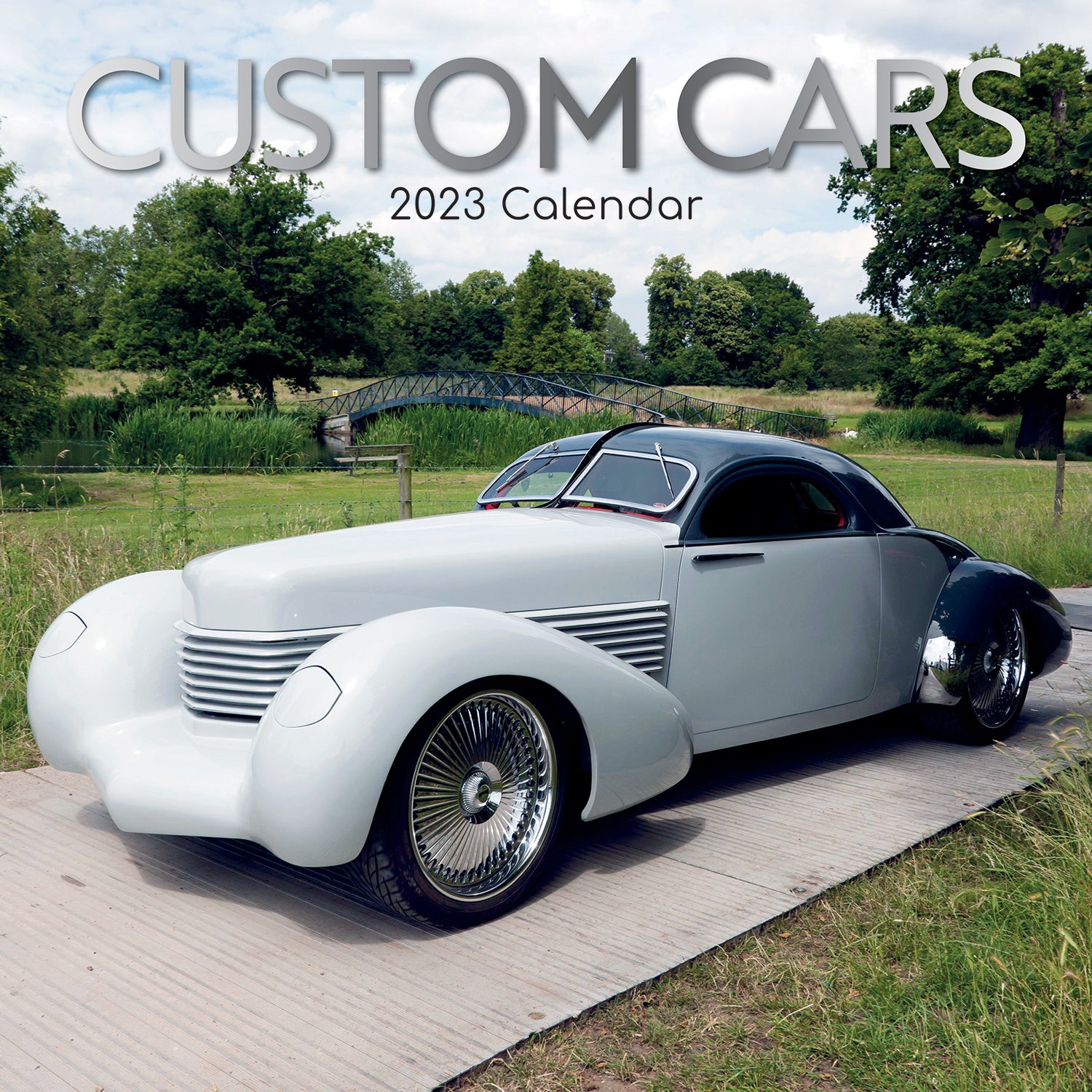 Custom Cars - 2023 Square Wall Calendar 16 Month Planner Christmas New Year Gift - Zmart Australia