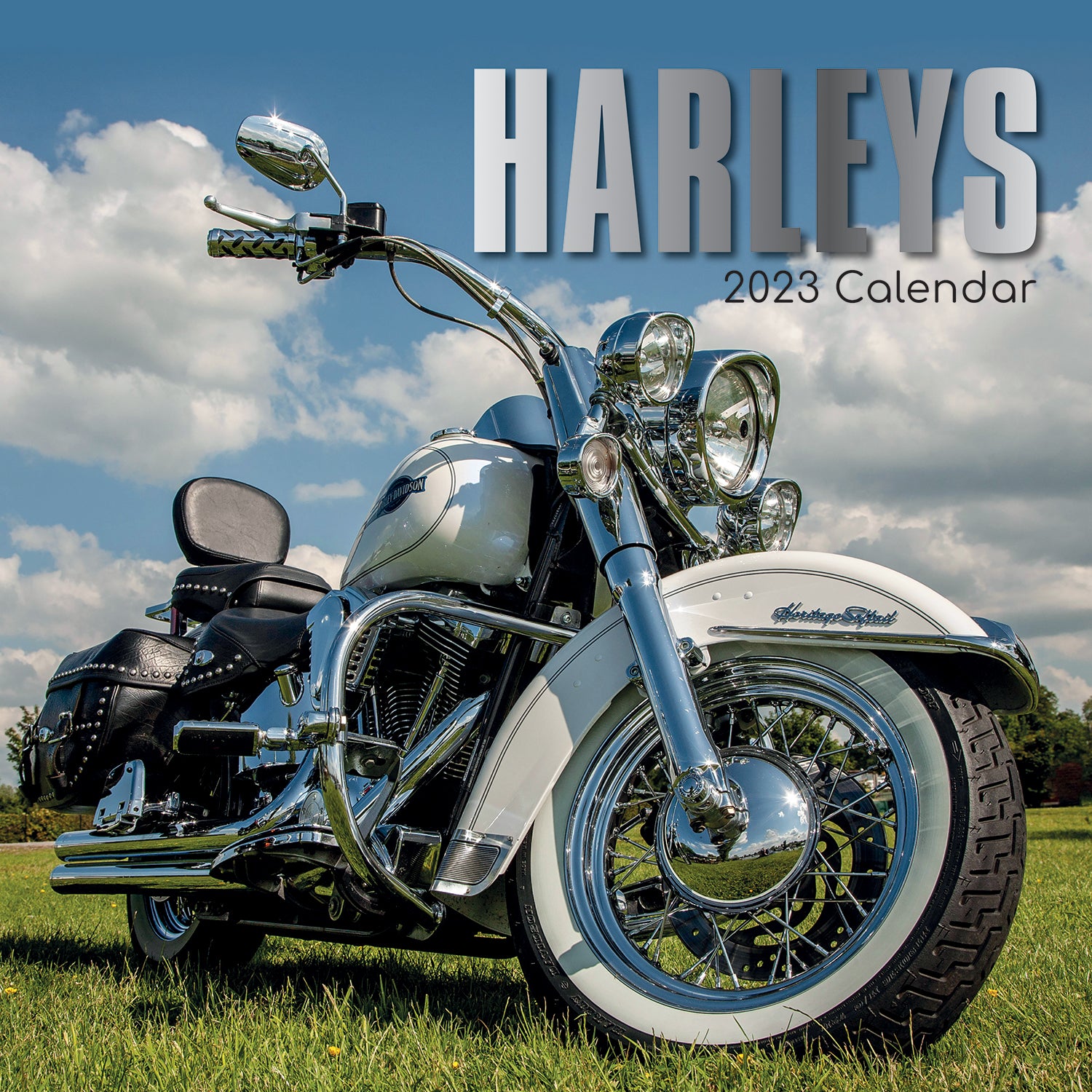 Harleys - 2023 Square Wall Calendar 16 Months Premium Planner Xmas New Year Gift - Zmart Australia