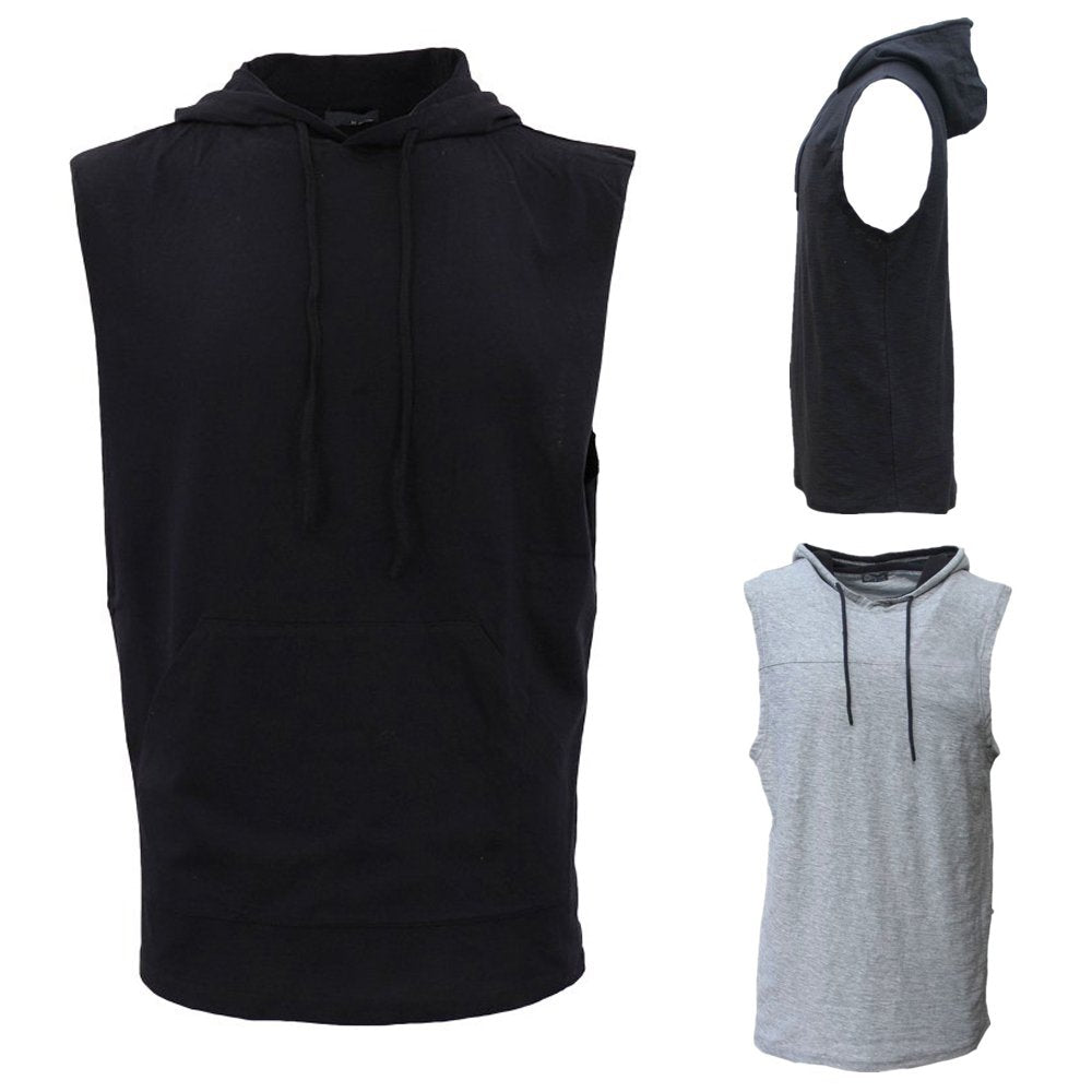 Mens sleeveless sale hoodie australia