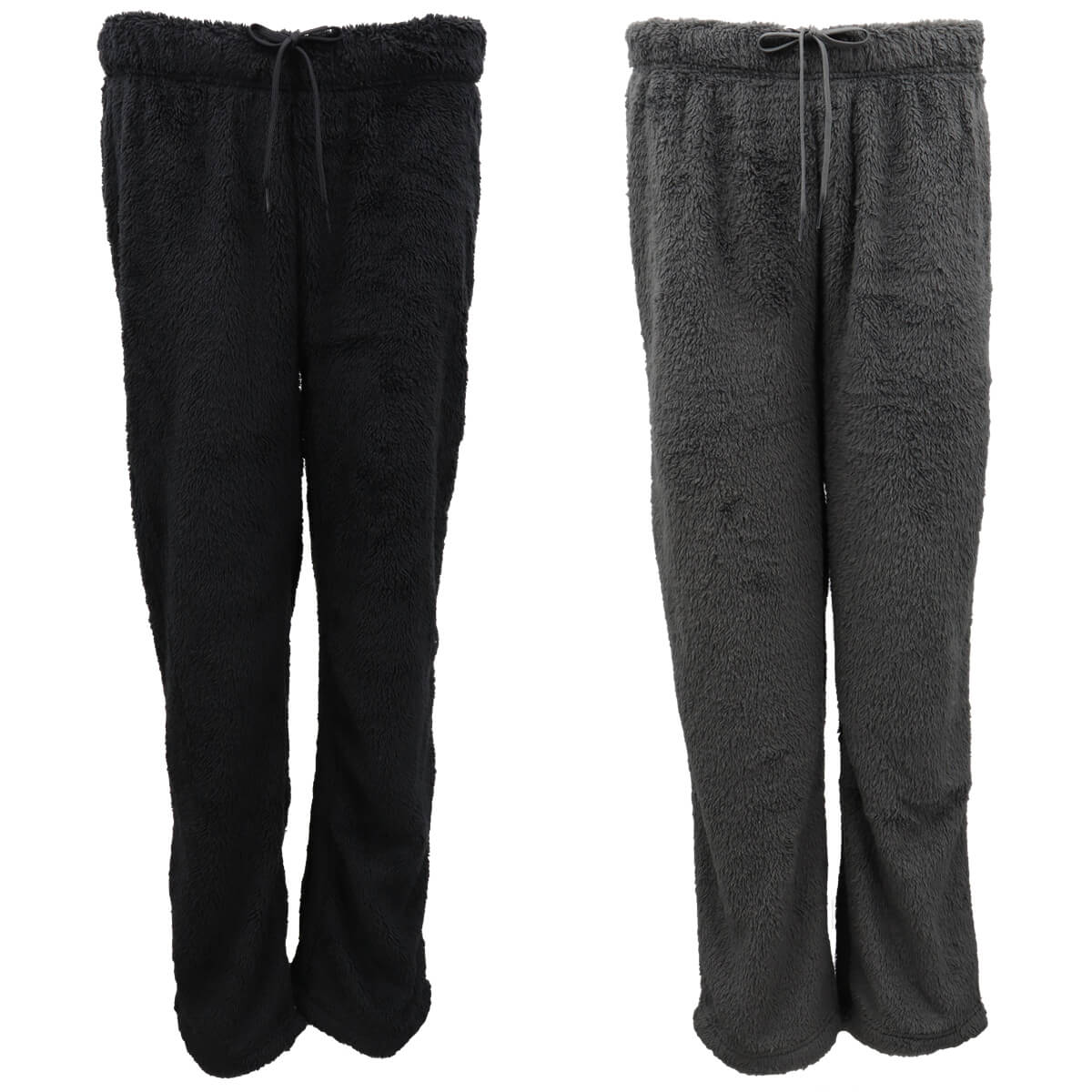 Women's Soft Plush Lounge Fleece Elastic Waist Fuzzy Pants Sleepwear Pajama PJs - Zmart Australia