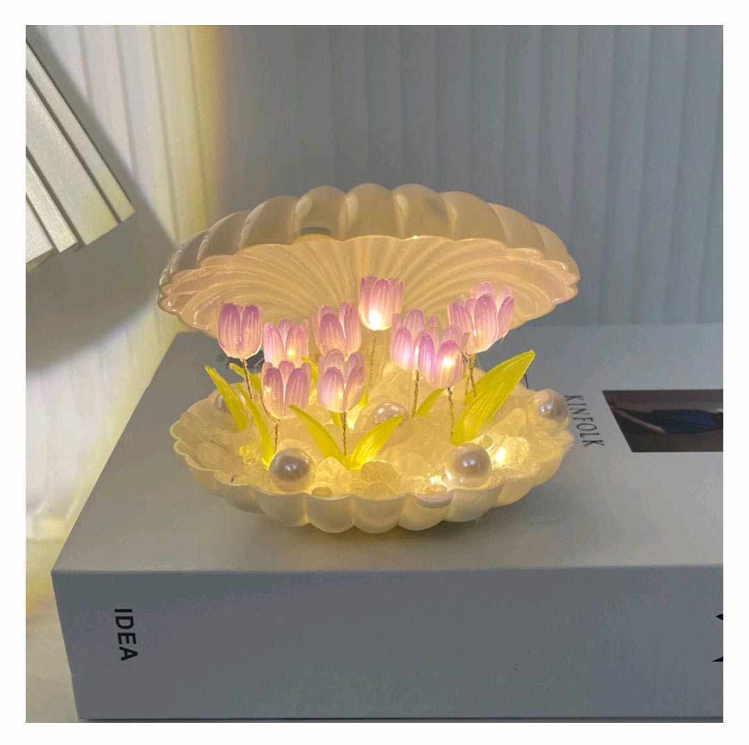 Yitoto™ 貝殻チューリップナイトライト