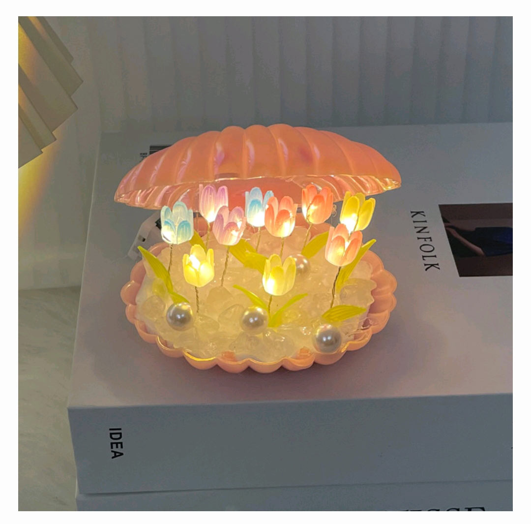 Yitoto™ 貝殻チューリップナイトライト