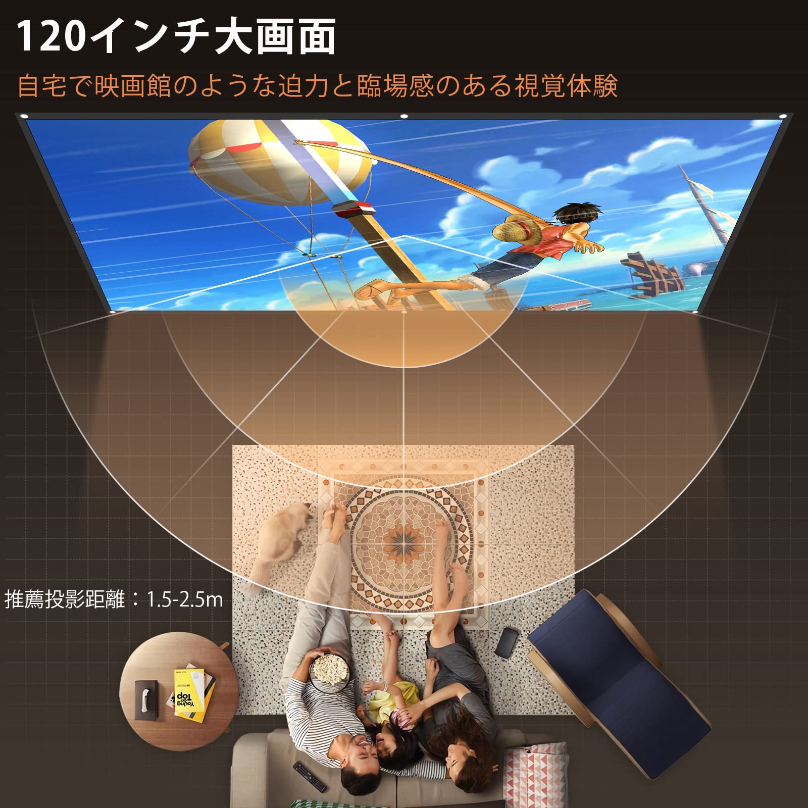 ポータブルミニプロジェクター