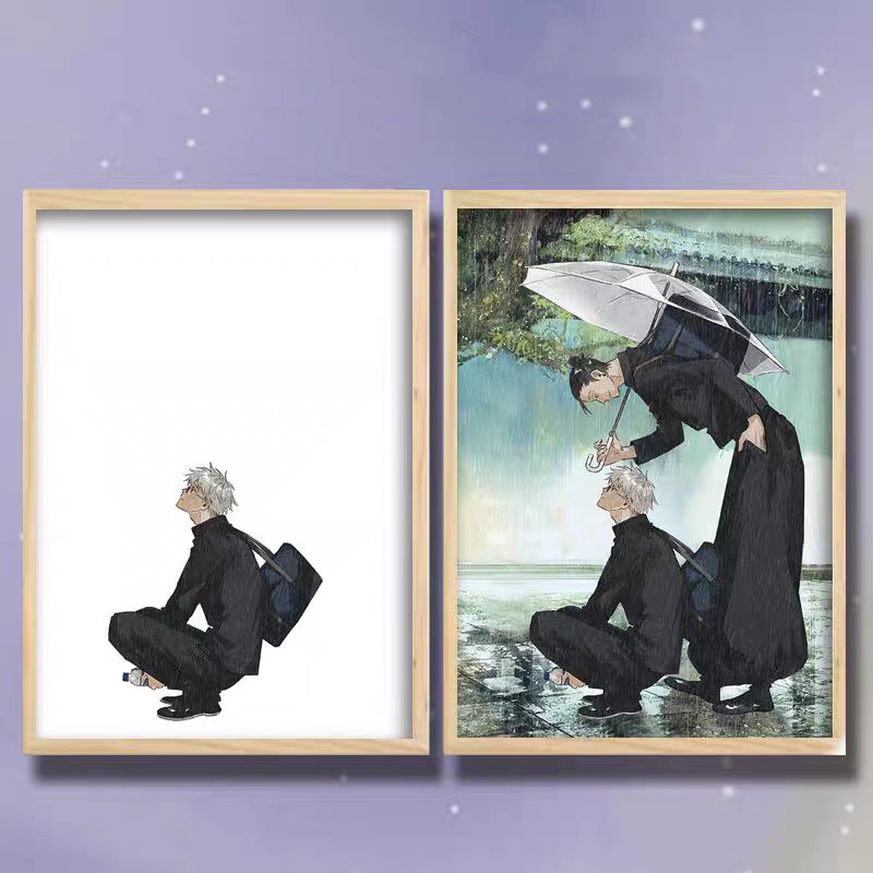 夕暮れの光と影の絵【呪術廻戦】