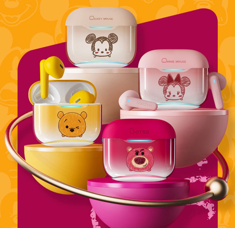Disney 純正ワイヤレス bluetooth ヘッドセット
