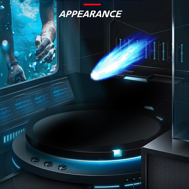 Leten Submarine Telescopic Vibration Sound Masturbation Cup