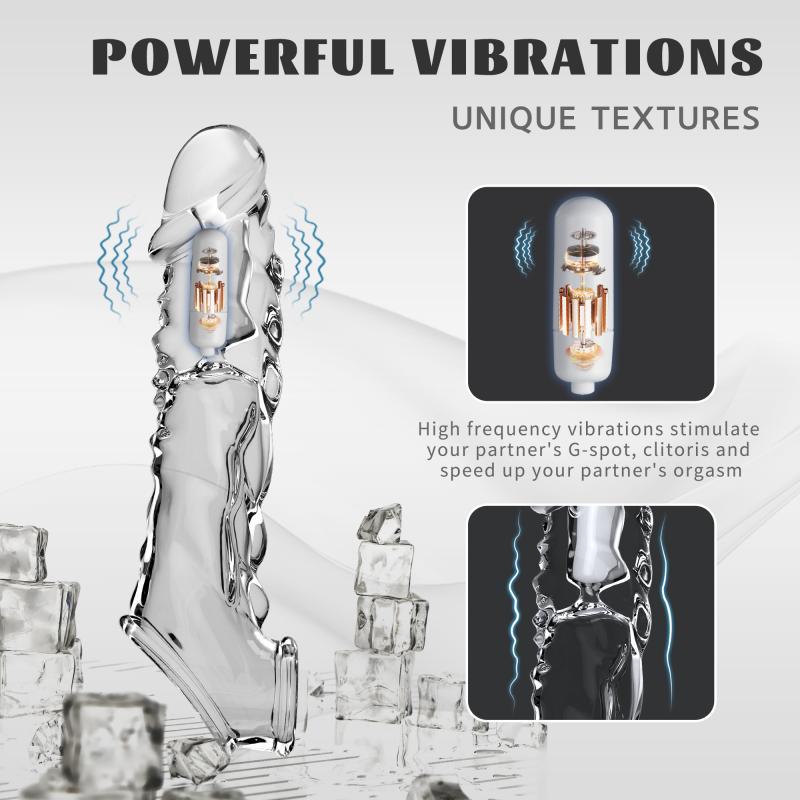 2023 Latest Hot Style Low Price 💥💥Y-Reusable Penis Extension Vibrator
