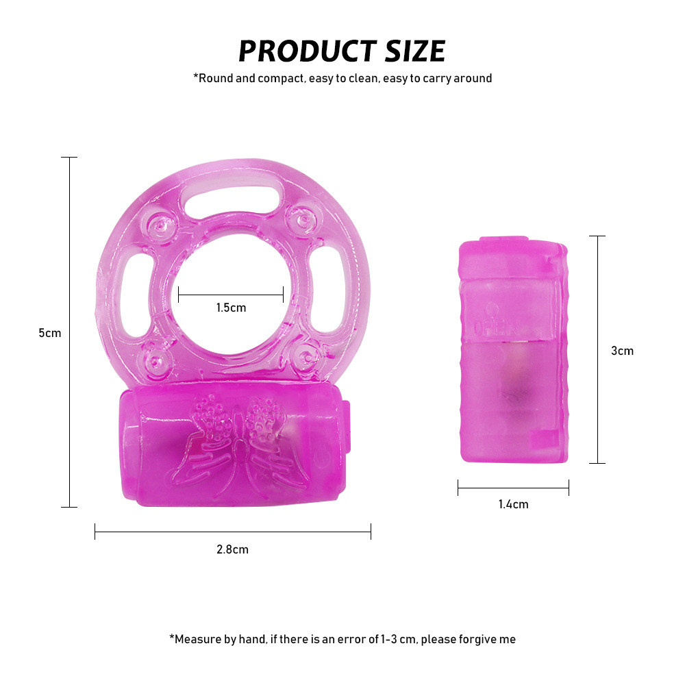Penis Ring Vibrator Delayed Premature Ejaculation Sex Toys-Uxolclub - Best Adult Sex Toys Online Retailers
