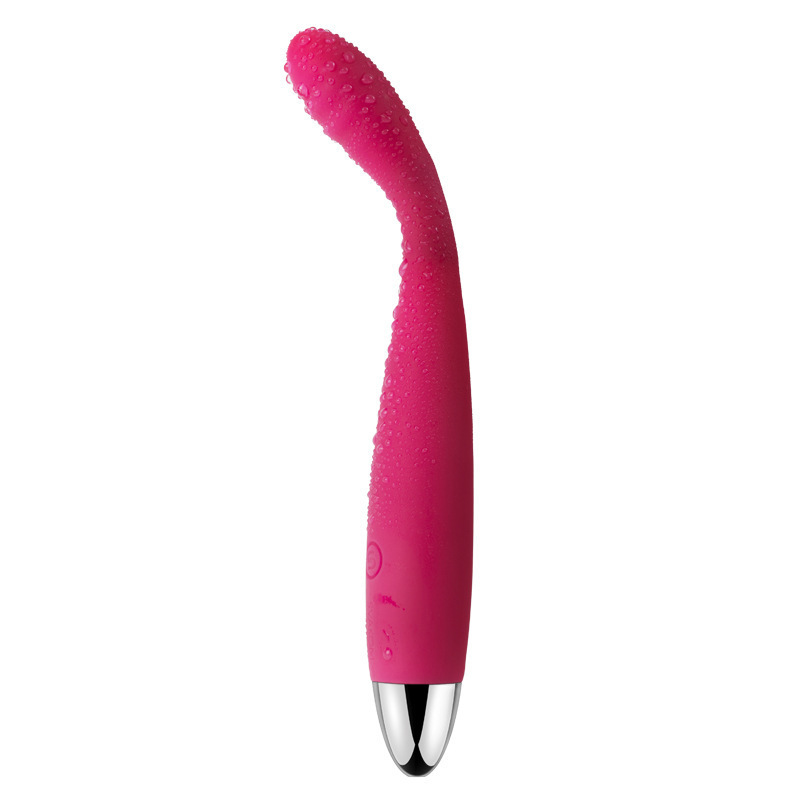 4-in-1 Purple Vibrator Waterproof Rechargeable Curved Dildo