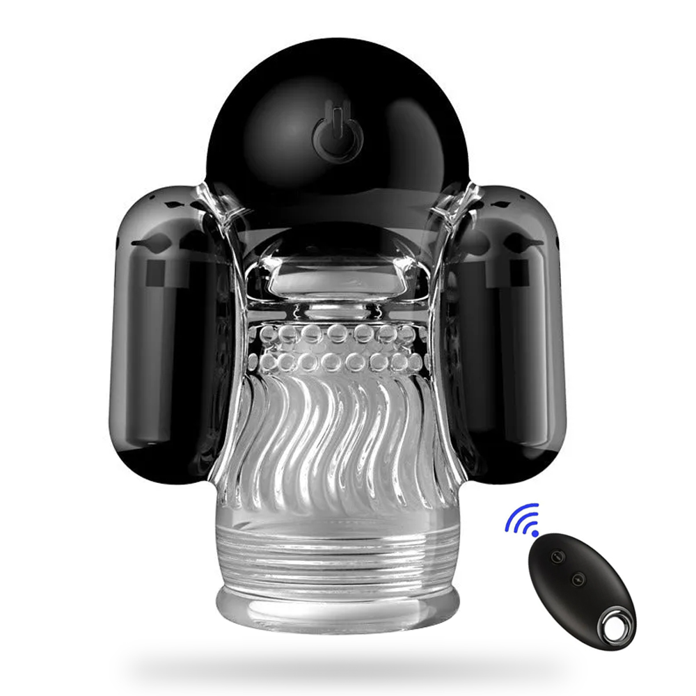 Robot Intelligent 10 Frequency Mode Remote ControlMasturbation cup