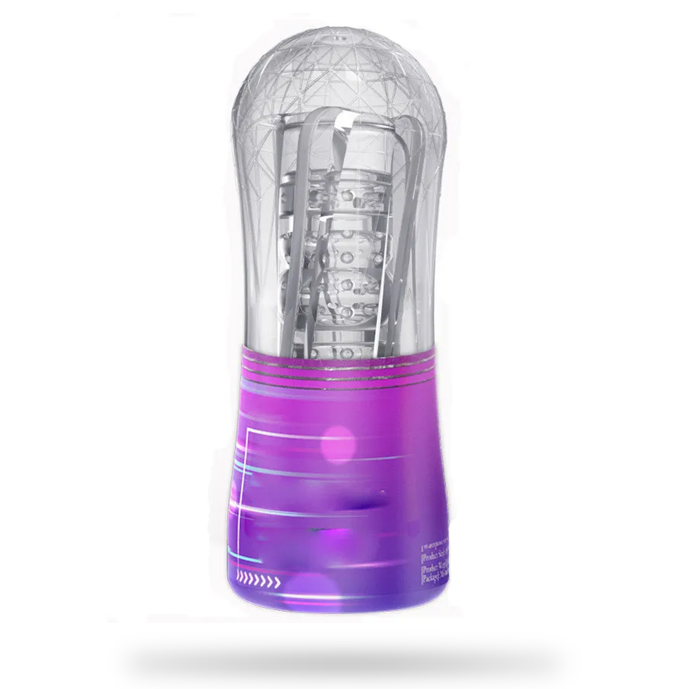 Transparent Men's Training Masturbation Cup