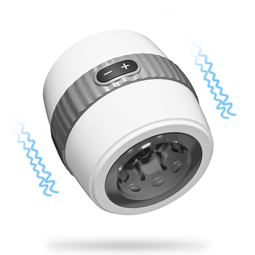 Turbo Cup Double Motor Sucking Vibration Masturbator