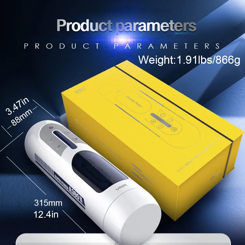 Leten Powerful Vibration Hands Free Male Masturbator Realistic Vagina & Intelligent Voice Control