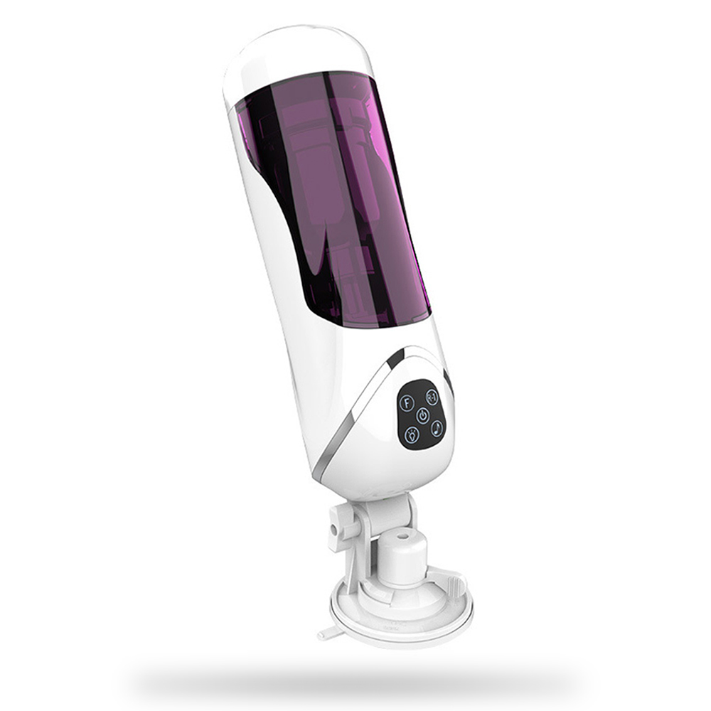 10 shock 10 Speed Thrust Automatic Masturbator Built-in Suction Cup