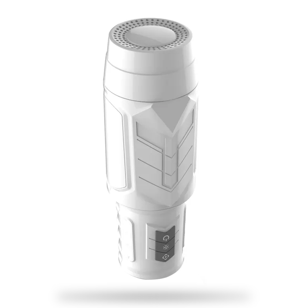 Portable Masturbation Cup Telescopic Vibration Sound Blow Job Simulator