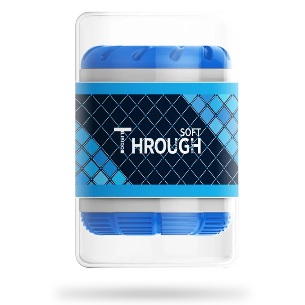 Double Openings Textured Male Stroker Toy