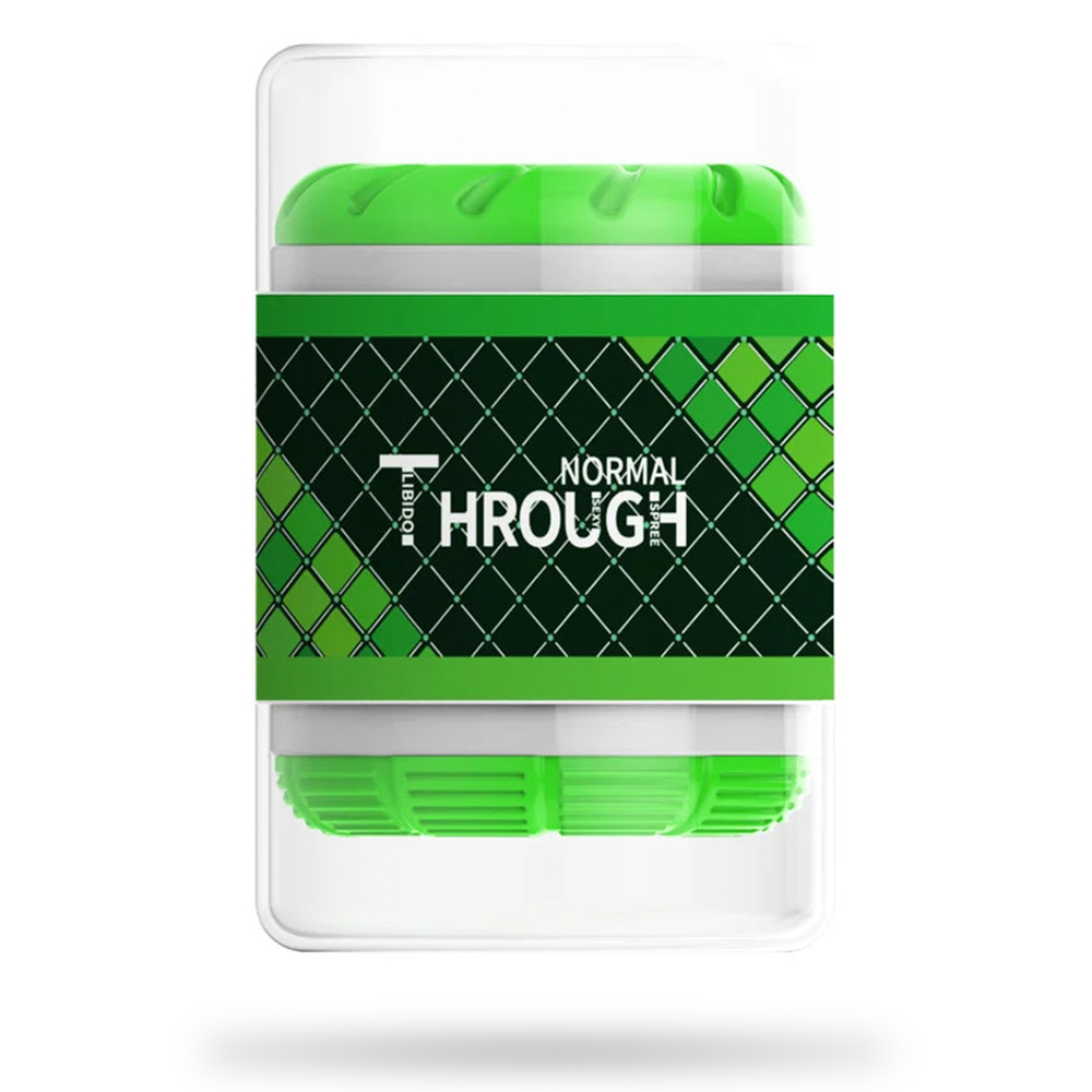 Double Openings Textured Male Stroker Toy