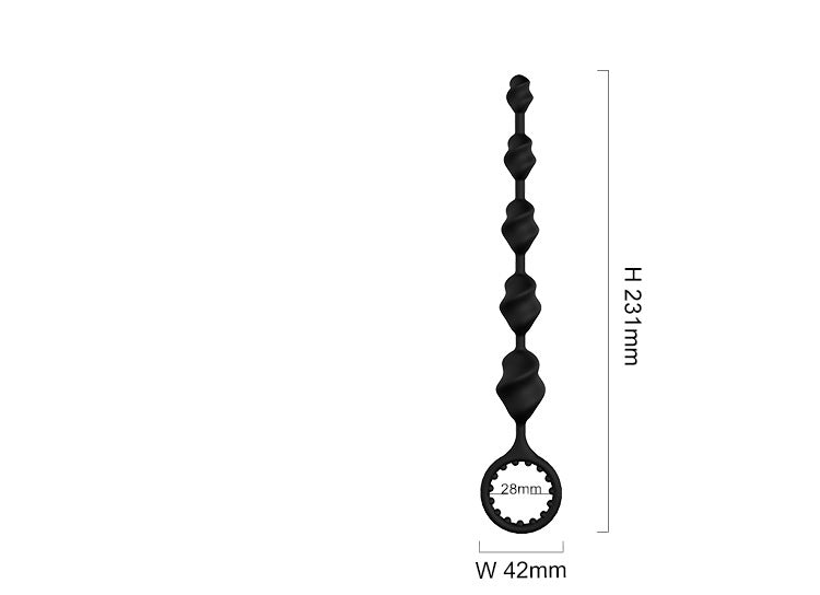 Black Butt Plug - Large Butt Plugs | 6 Silicone Butt Plugs | Vibrating Butt Plugs-Uxolclub