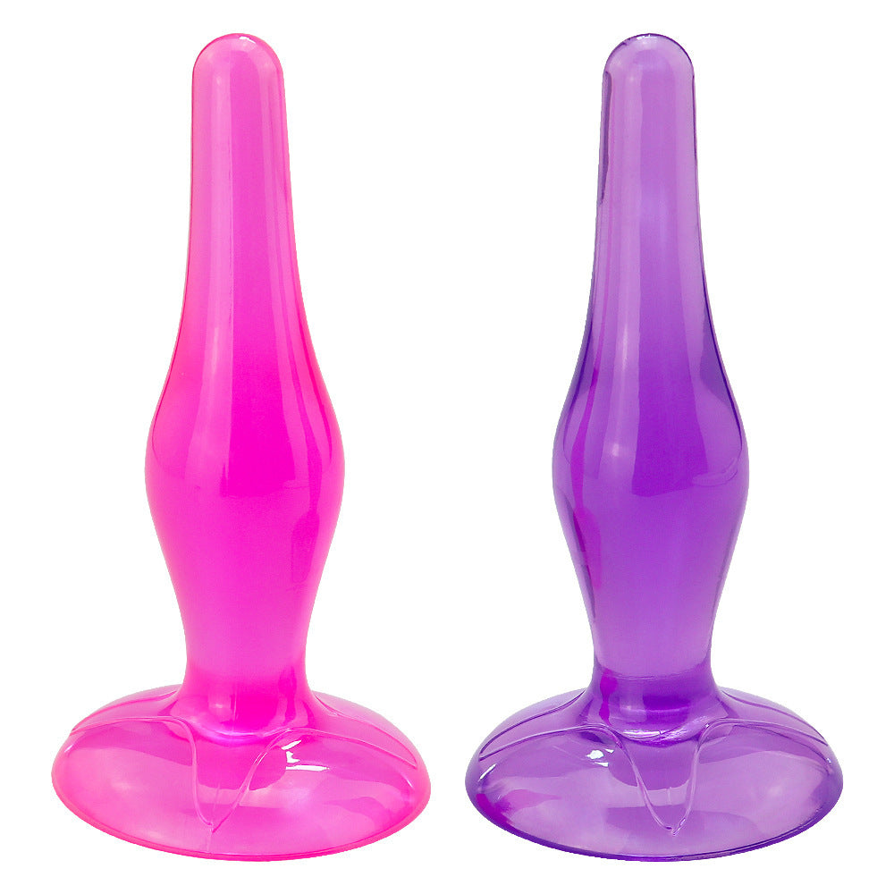 Crystal Silicone Anal Plug