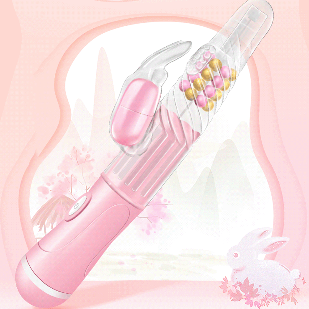 Double-headed 12-frequency vibration massage stick-Uxolclub