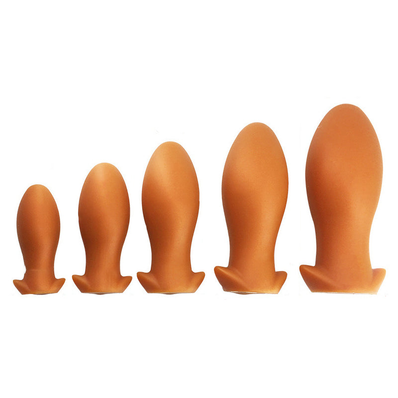 Dragon Egg Silicone Butt Plug Unisex Thrusting Butt Plug-Uxolclub