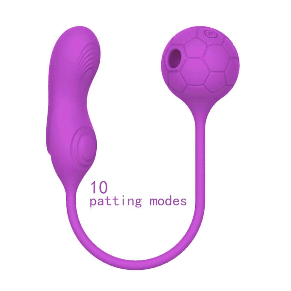 Football Babe Double Head Sucking Vibrator-Uxolclub