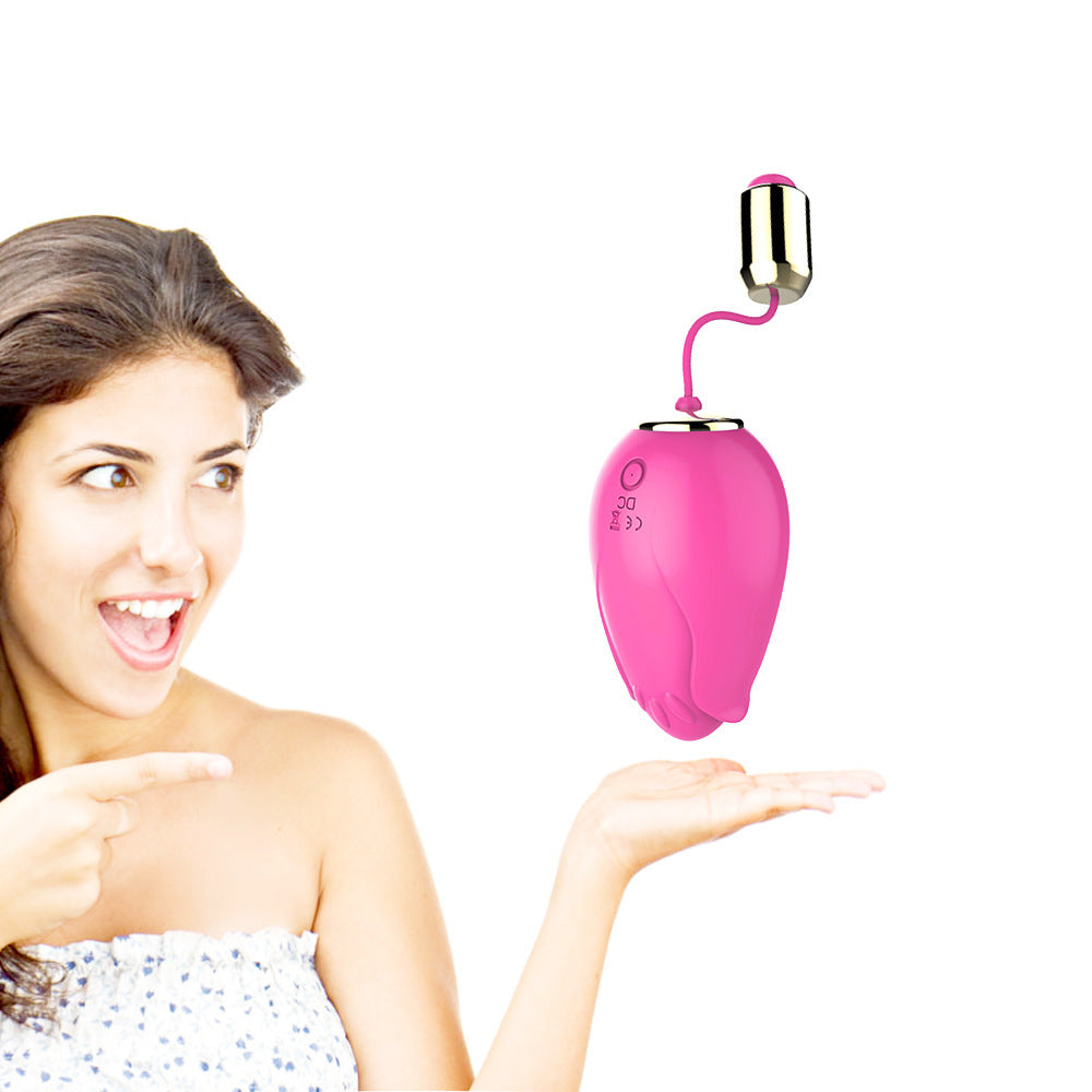 Remote Control Rose Vibrator Vibrating Rose Egg-Uxolclub