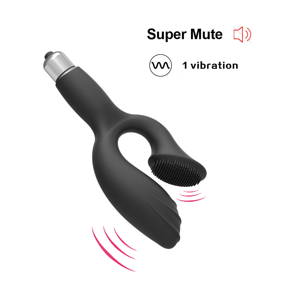 Silicone G-Spot Vibration Massage Masturbation Device