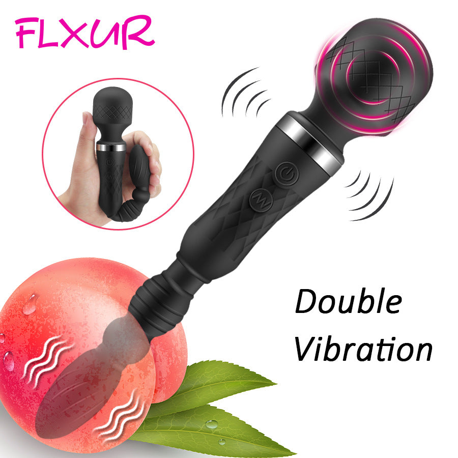 10 Frequency Double Vibrating Masturbation Butt Plug-Uxolclub