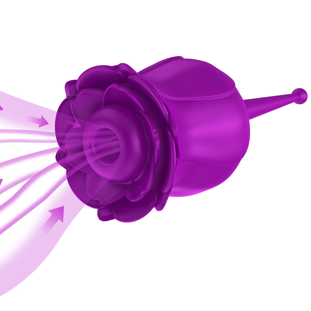RoseVibrater | Rose Suction Vibrator Female Masturbators-Uxolclub