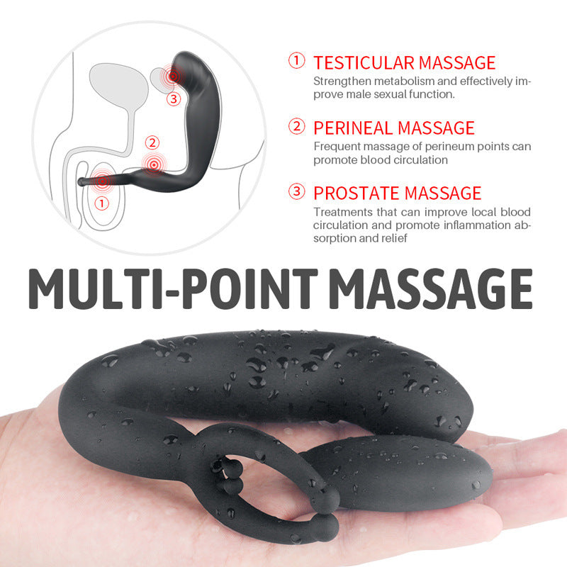9 Frequency Remote Control Massage Anal Plug-Uxolclub