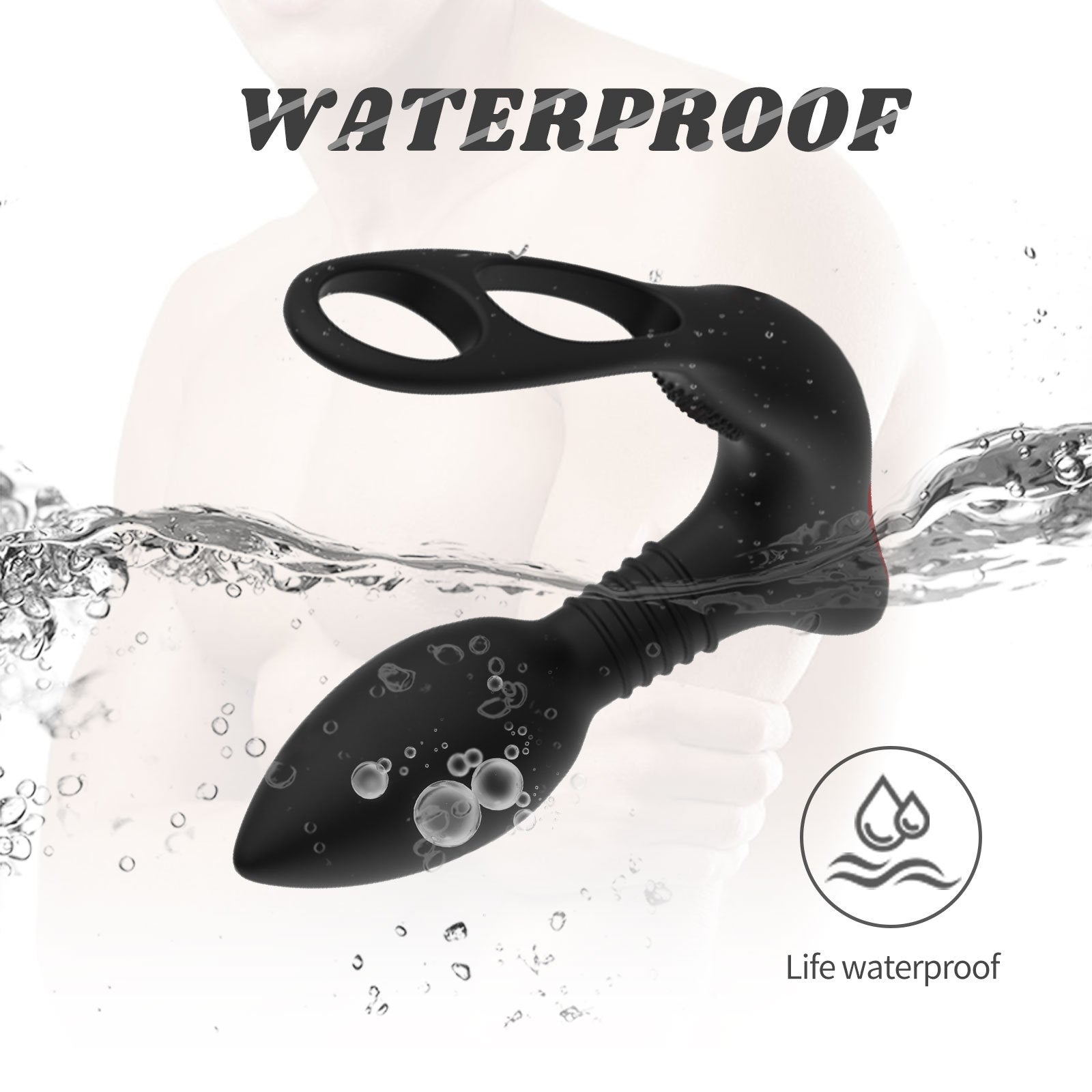 Prostate Massage 10 Frequency Vibrator Anal Plug-Uxolclub