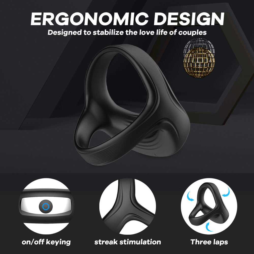 Vibration Penis Delay Lock Ring-Uxolclub