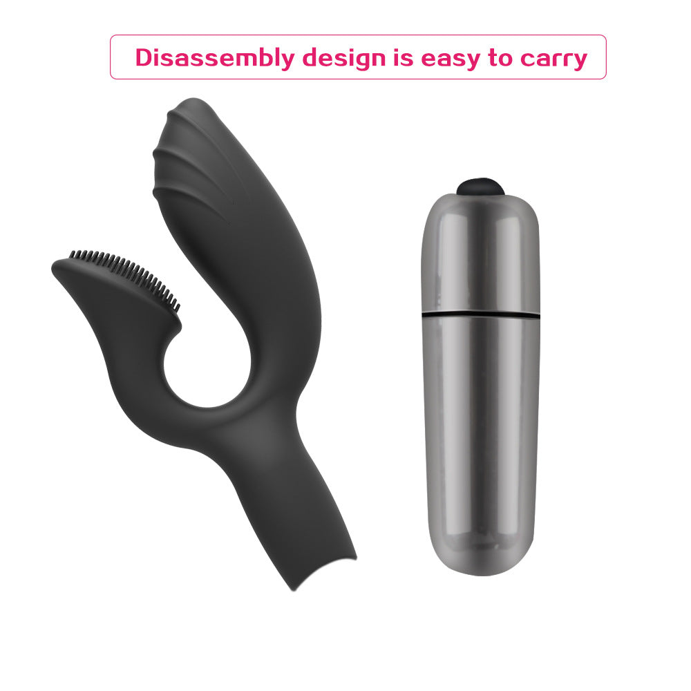 Silicone G-Spot Vibration Massage Masturbation Device