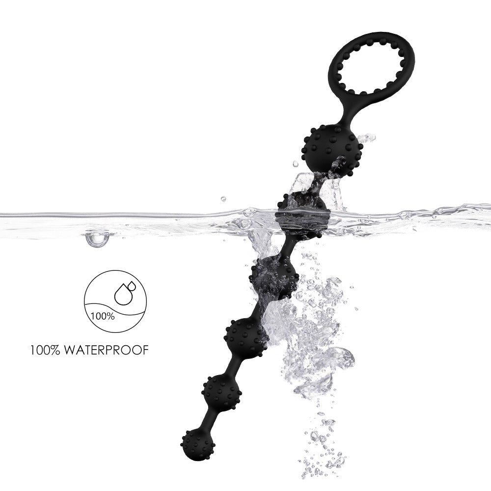 Black Butt Plug - Large Butt Plugs | 6 Silicone Butt Plugs | Vibrating Butt Plugs-Uxolclub