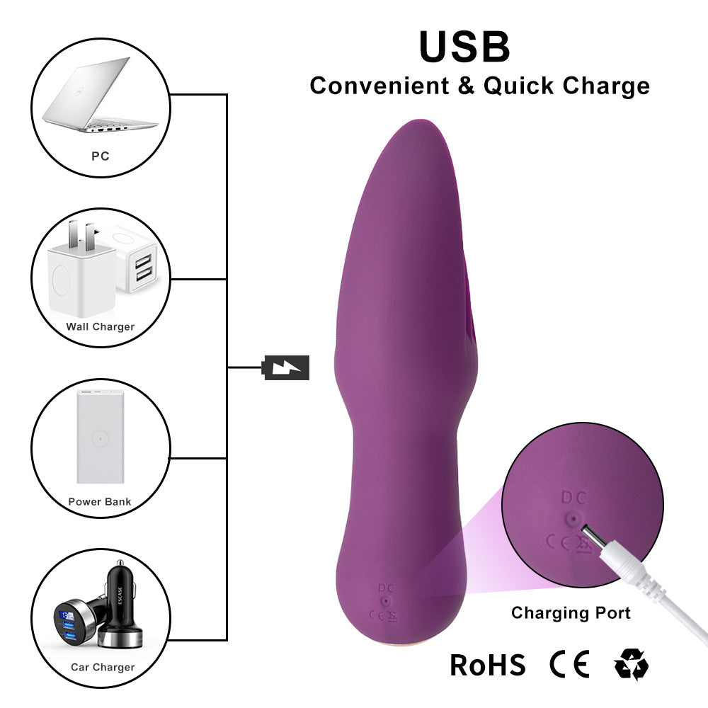 10 Frequency Nipple Vibrator Petal Flapping Clit Licking-Uxolclub