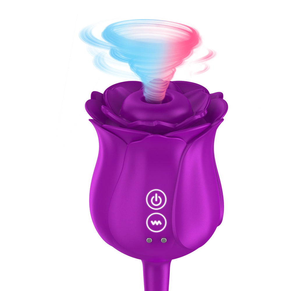 RoseVibrater | Rose Suction Vibrator Female Masturbators-Uxolclub