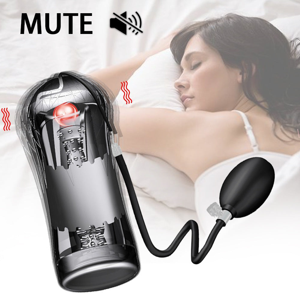 Multi-Channel Airbag 10 Frequency Vibration Masturbation Cup-Uxolclub