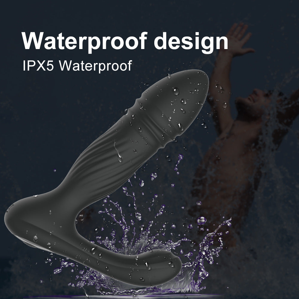 3Rd Generation Massager Wireless Remote Control Back  Court Anal Plug-Uxolclub