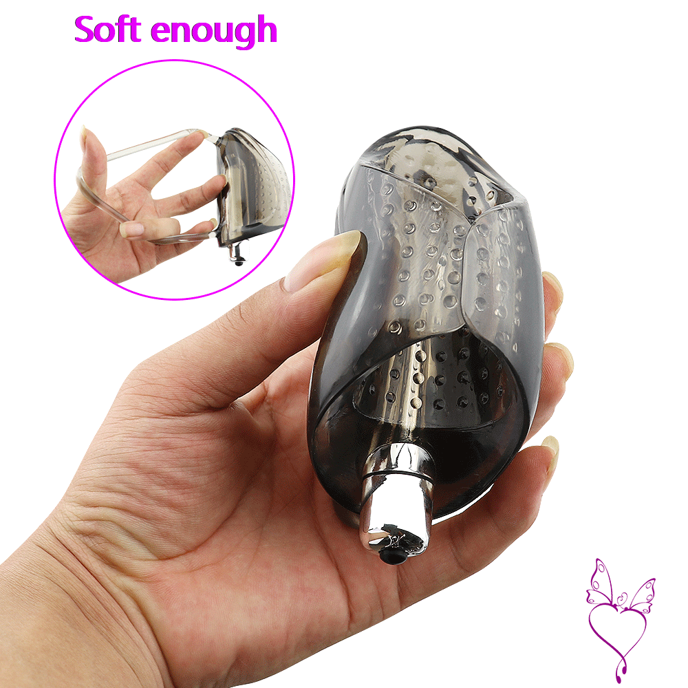 Transparent Silicone Male Masturbator