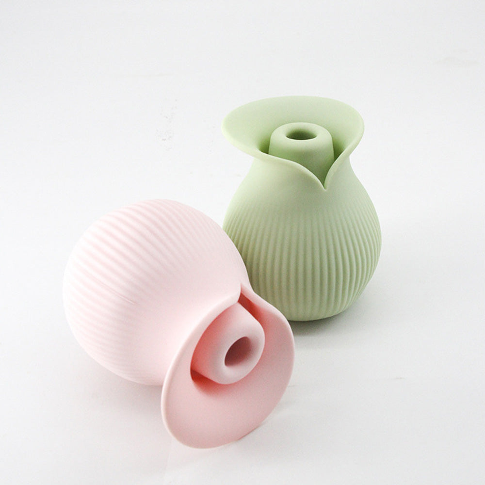 Vibrating Rose Nipple Vibrator Rose Suction Vibrator-Uxolclub