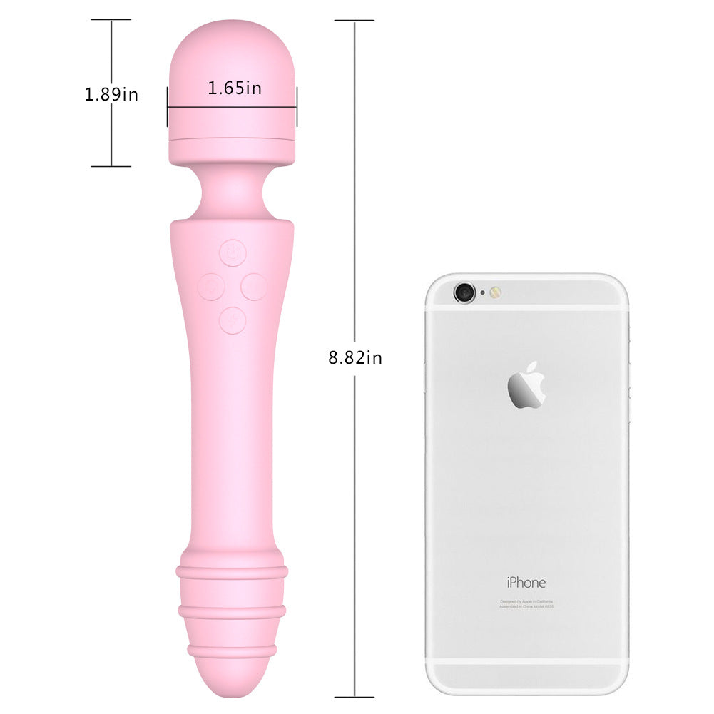 7 Frequency Thread New Magic Wand Silicone G-spot Vibrator-Uxolclub