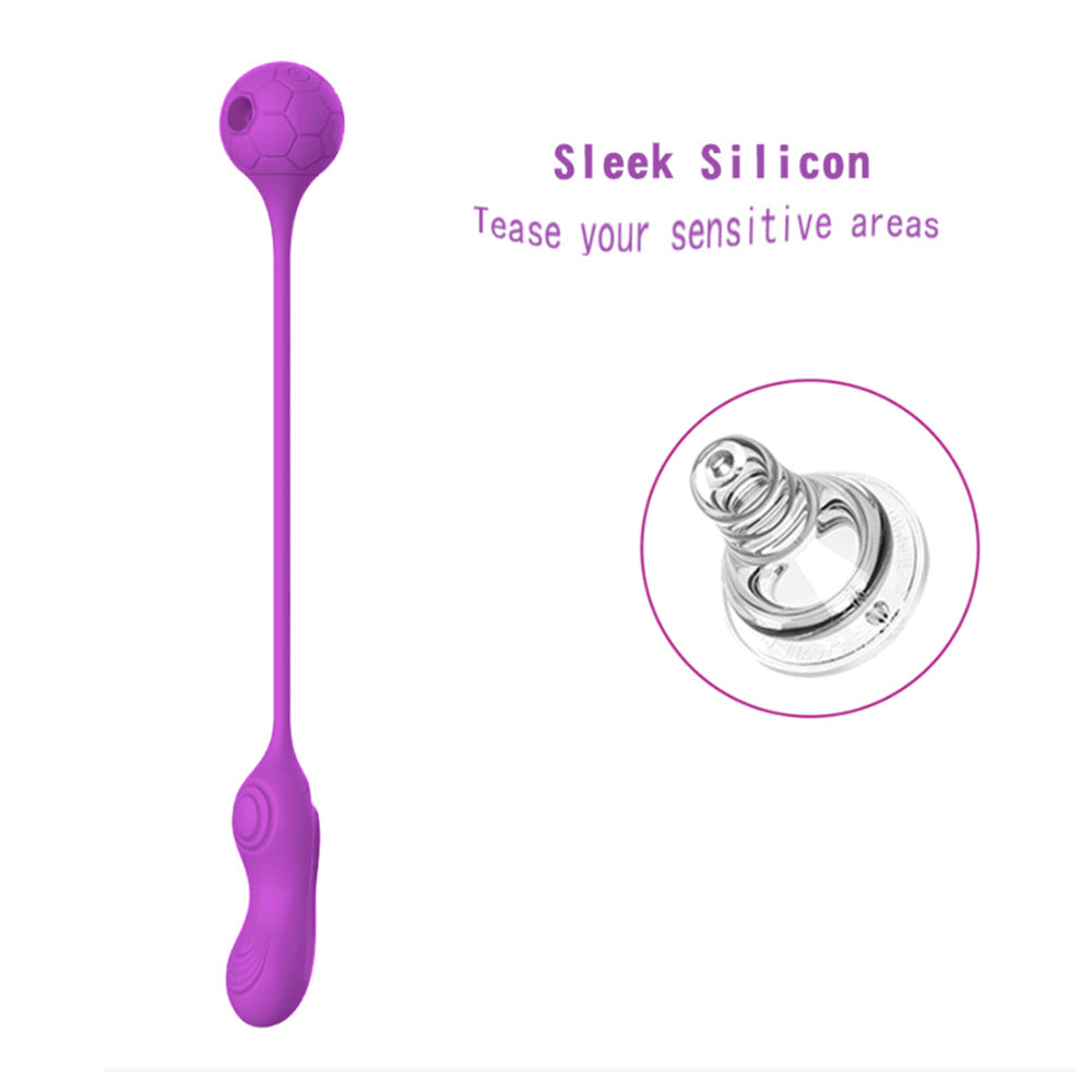 Football Babe Double Head Sucking Vibrator-Uxolclub