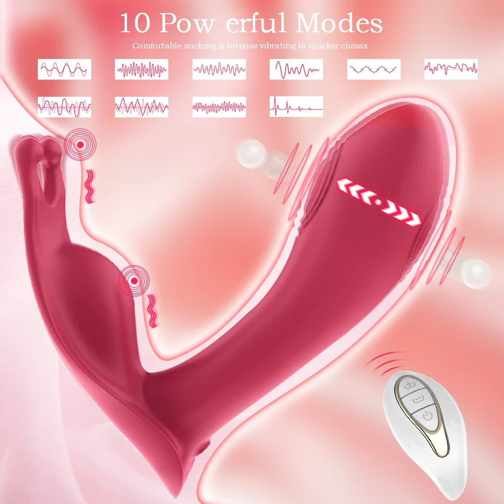 Remote Control Double Sided Slap Vibrating Anal Toy-Uxolclub