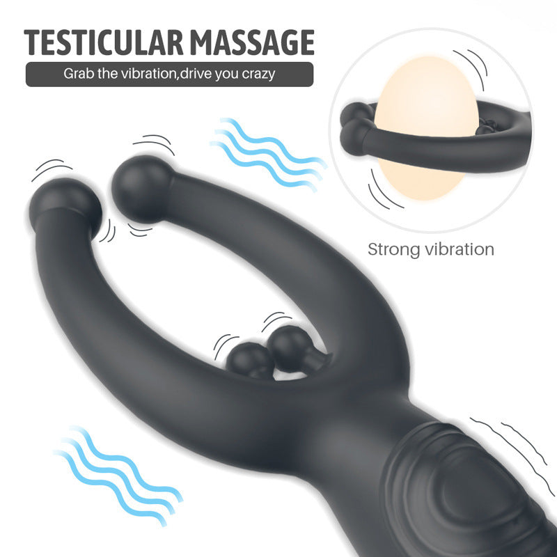 9 Frequency Remote Control Massage Anal Plug-Uxolclub