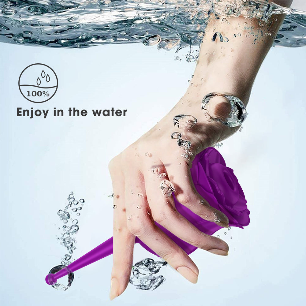 RoseVibrater | Rose Suction Vibrator Female Masturbators-Uxolclub