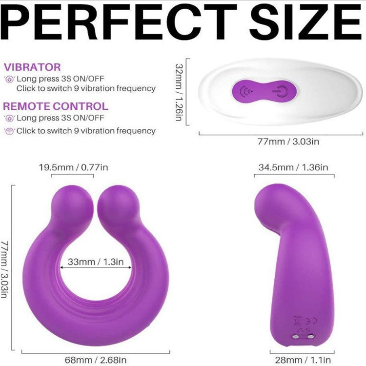Silicone vibrating massage penis ring-Uxolclub