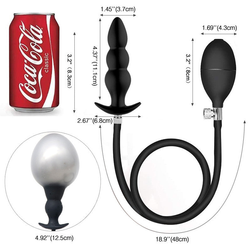 Pull Bead Lnflatable Lnflatable Anal Expander-Uxolclub